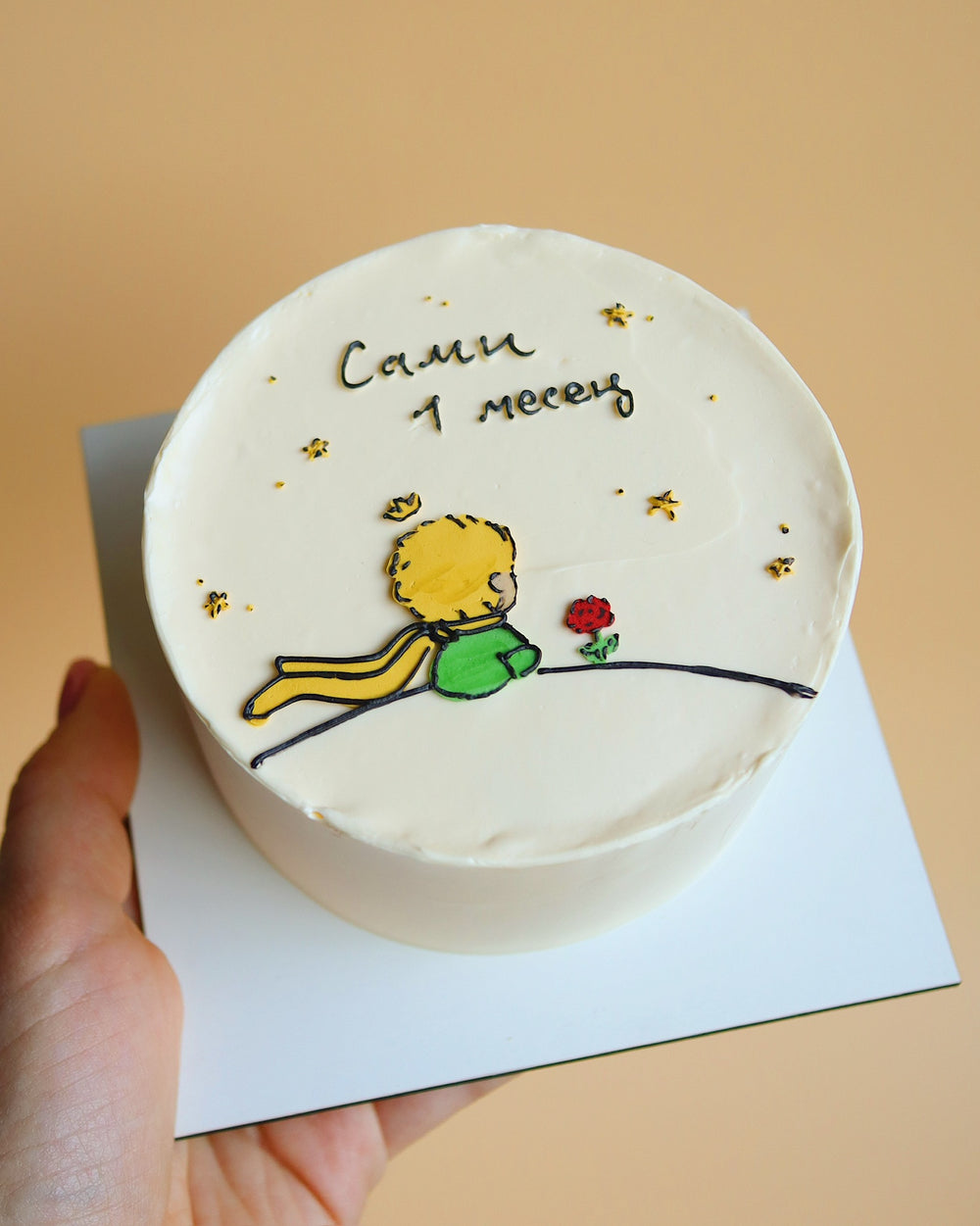 Голяма торта с рисунка