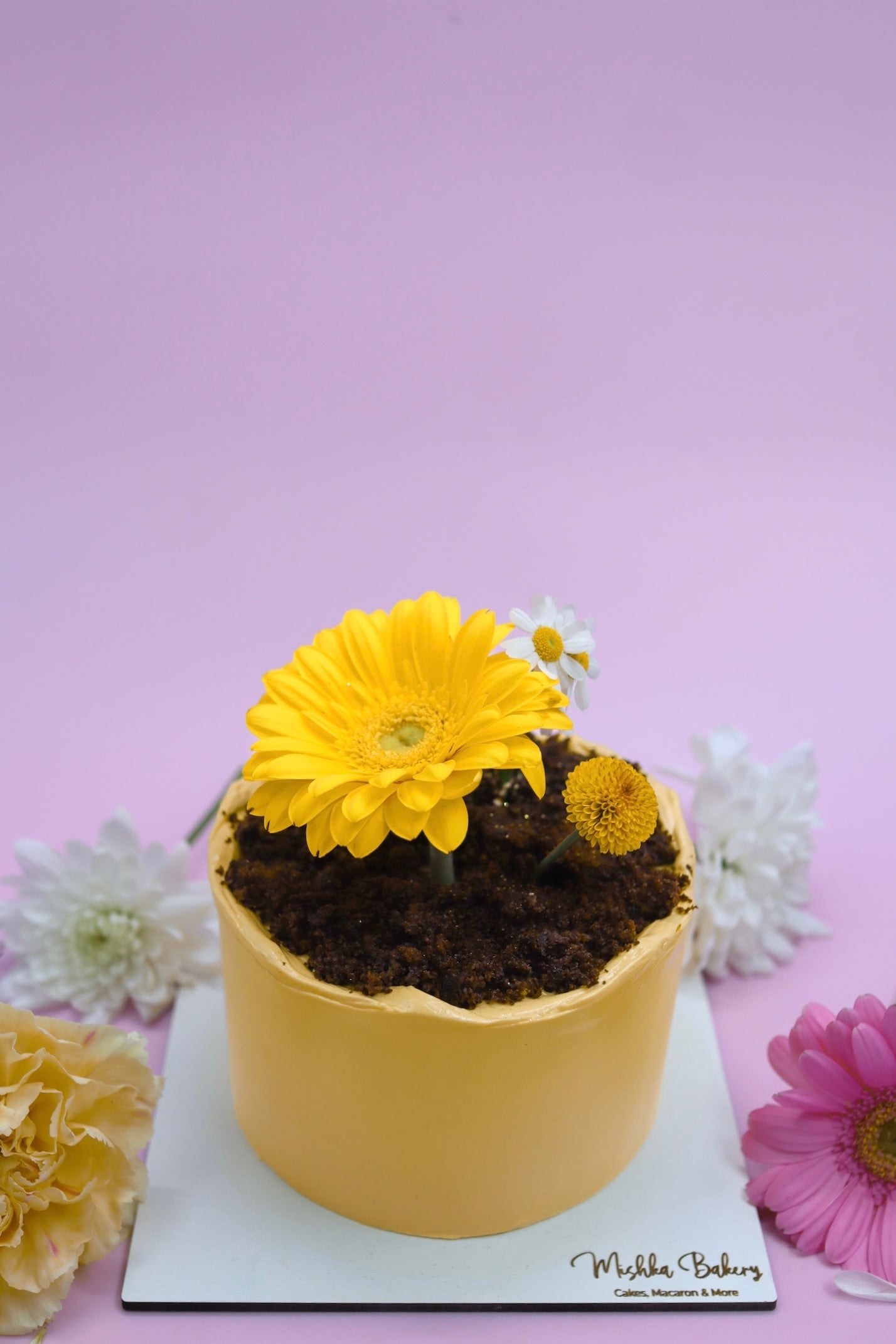 Торта Бенто Саксия с Цвете