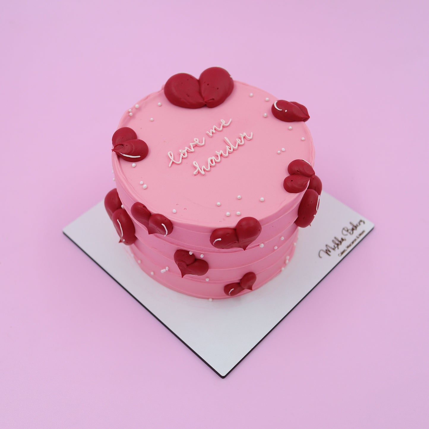 Бенто торта "Love me harder"