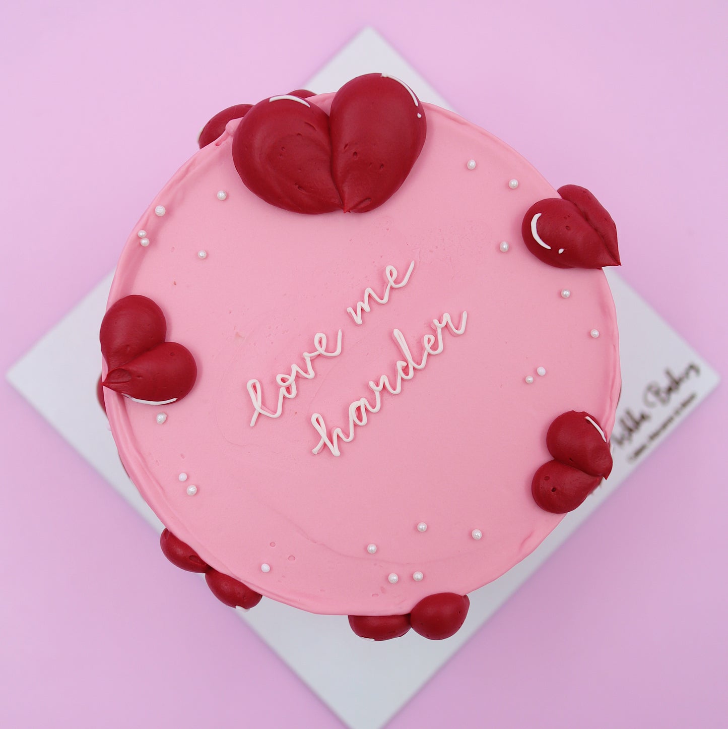 Бенто торта "Love me harder"