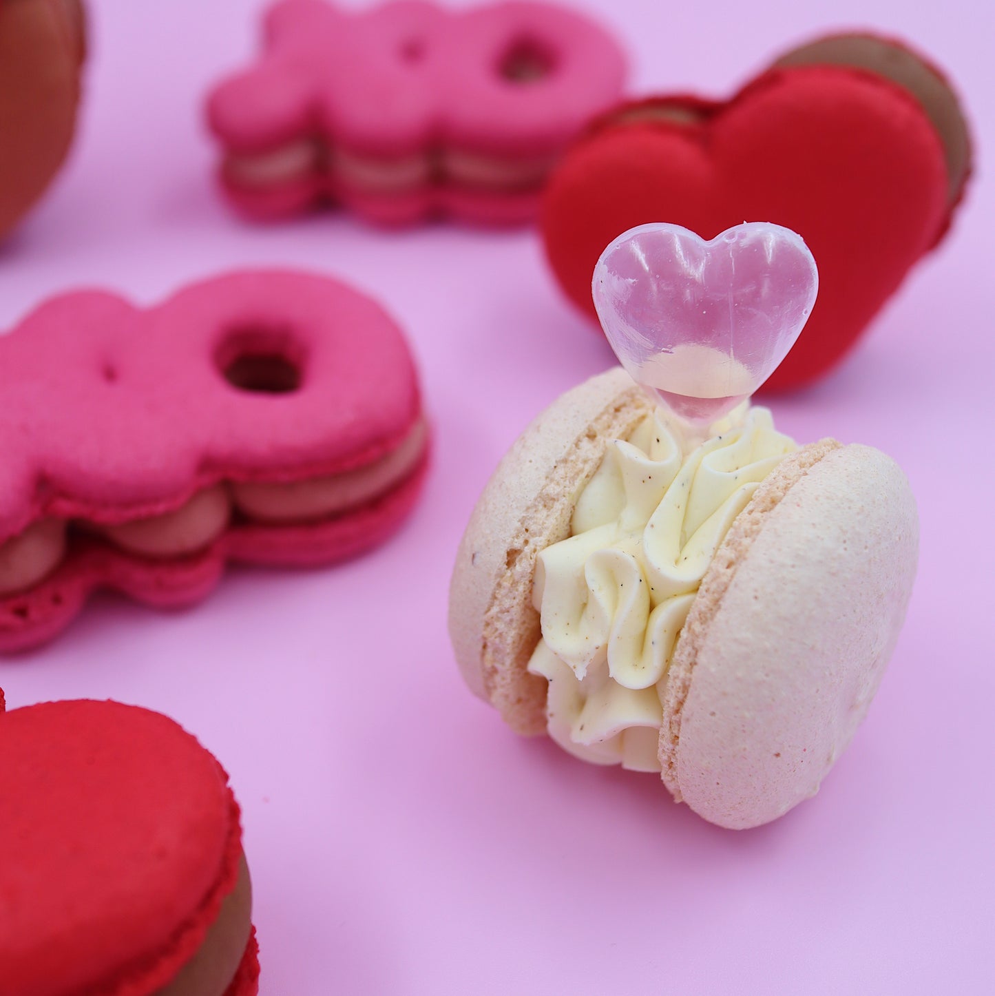 "Love" Кутия макарон 5бр.